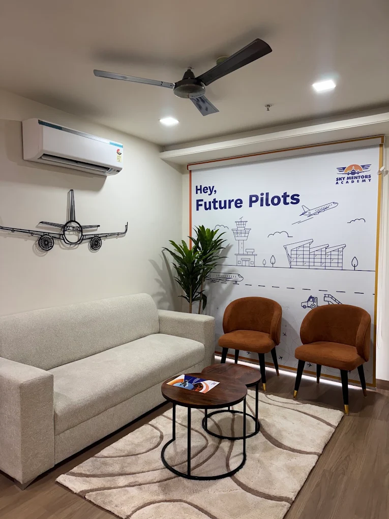 Student waiting lounge at Sky Mentors Academy