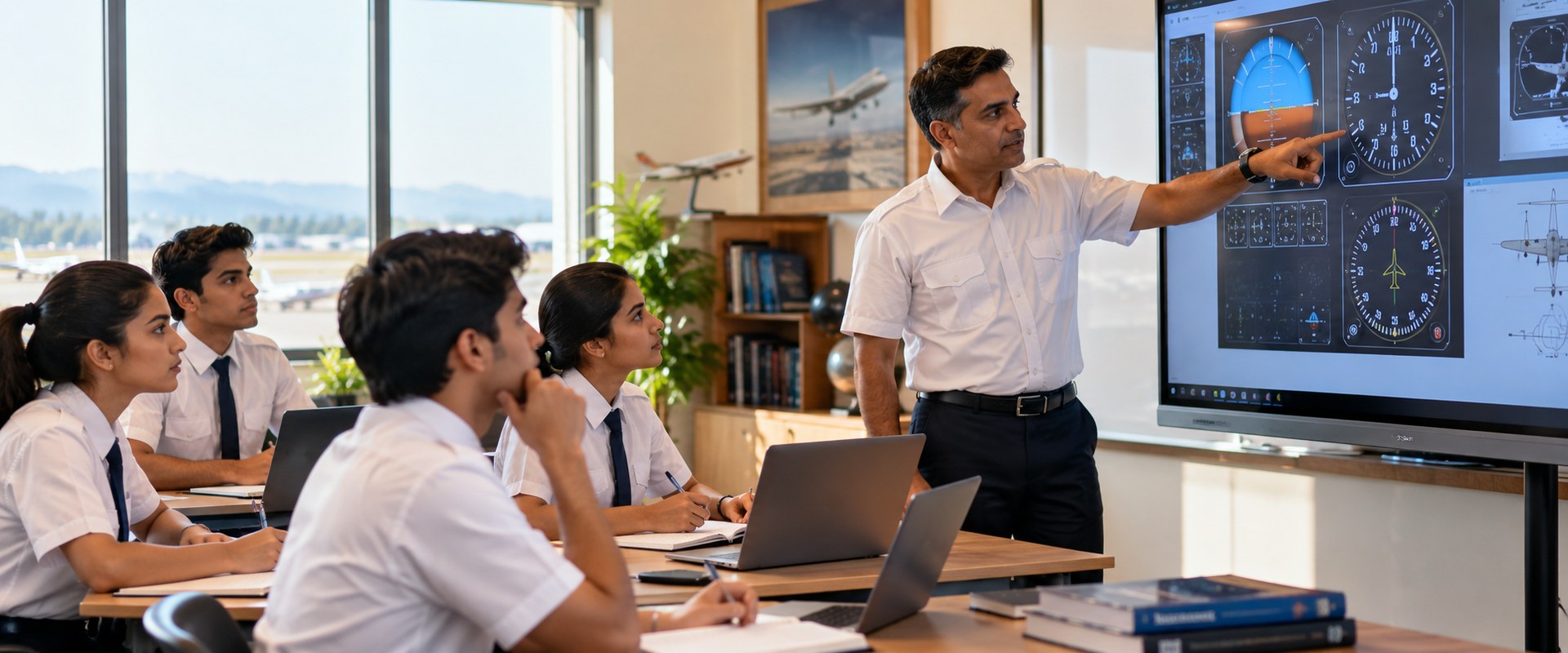 Mentor-led DGCA ground training briefing