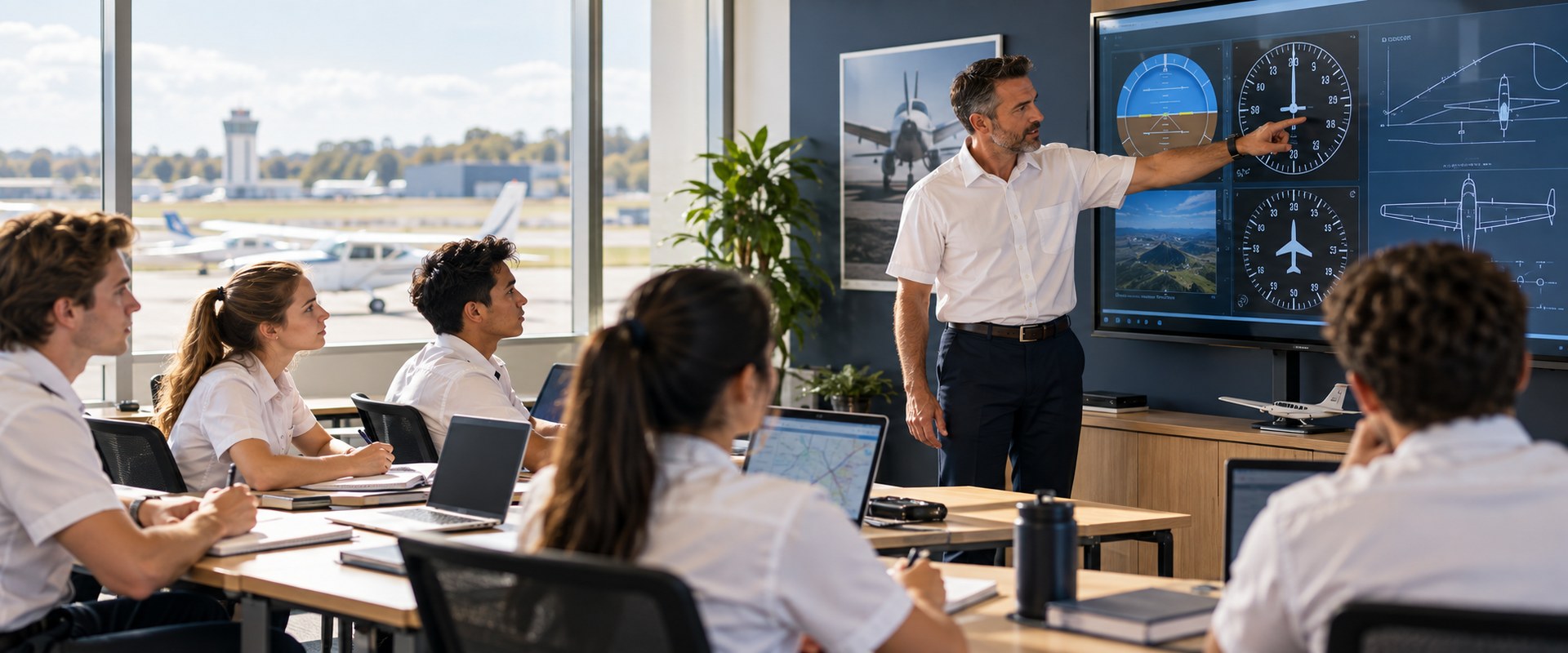 Mentor-led DGCA ground training briefing